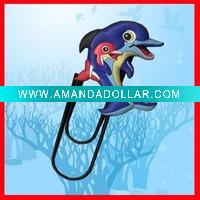 Wholesale 3D soft pvc Fashion Bookmark