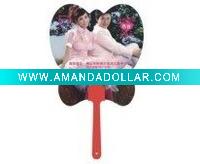Wholesale Middle Colorful Plastic Hand Fan