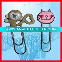Wholesale fashion soft pvc promotional clip