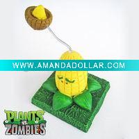 Wholesale Plants vs zombies polyresin kernel-pult figurine home decoration