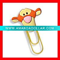Wholesale soft pvc Promotional Bookmark,fashion bookmark