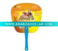 Wholesale Small Handle Plastic Hand Fan