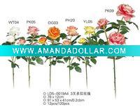 Wholesale artificial rose flower with many rows of petals