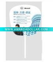 Cartoon Handle Plastic Hand Fan