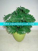 Wholesale 12" greenery with paper pot