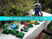 Wholesale Plants vs zombies polyresin figurine home decoration