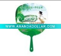 Wholesale Green Cartoon Plastic Hand Fan