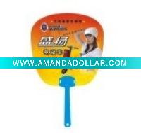 Wholesale New stlye Middle Colorful Plastic Hand Fan