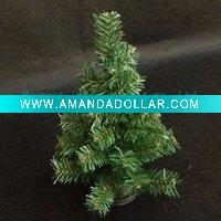 Wholesale mini table artificial green PVC christmas tree