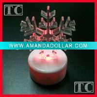 Wholesale Colorful LED flashing acrylic shaped Christmas tree