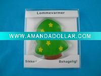 Christmas tree shaped pocket heat pack