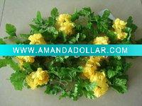 Wholesale Yellow tree paeony flower lei