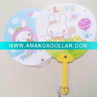 Wholesale cartoon pp hand fan
