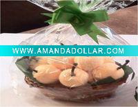 fruit cake towel for Christmas tree decoration