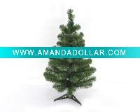 Wholesale 60cm green artificial pvc christmas tree