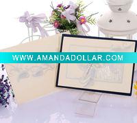 Wholesale Prefect invitation card with shining grape tree-T054