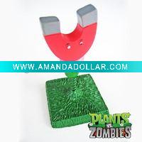 Wholesale Plants vs zombies polyresin magnet-shroom figurine home decoration