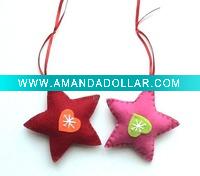 Felt christmas tree ornaments