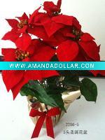 CHRISTMAS FLOWER X 5 FLW