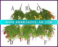 Wholesale Bush Plastic flower
