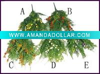 Wholesale Bush Plastic flower