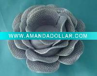 Wholesale Ceramic Grey glazed flower