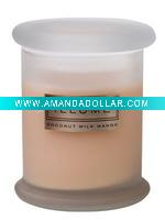 Wholesale glass candler jar