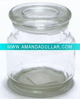 Wholesale Good price glass candle jar, glass wax jar, glassware