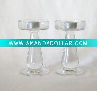 Wholesale candle holder glass