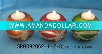 Wholesale glass candle holder