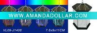 Wholesale Christmas acrylic 0.2W soloar Led T-light Lantern