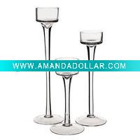 Wholesale tealight candle/mouth blown glass tealight candle holder