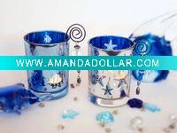 Wholesale Glass candle holder for home decoration