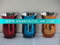 Wholesale Glass hurricane candle holder
