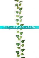 Artificial leaves garland