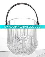 plastic ice bucket,ps ice bucket