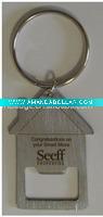 Wholesale Personalized Metal stainless bottle opener with engraved logo key chain