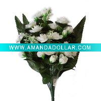 Wholesale Artificial Valentine Rose (Silk and Fabric)