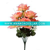 Wholesale Artificial Valentine Rose (Silk and Fabric)