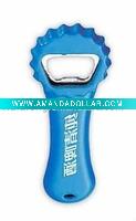 Plastic beer bottle opener