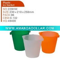 Plastic ice bucket