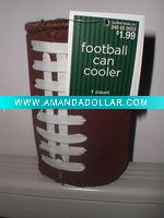 Wholesale custom football neoprene can koozie, can cooler, cooler stubbies