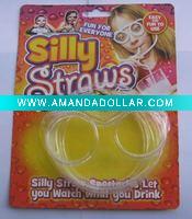sunglasses drinking straw