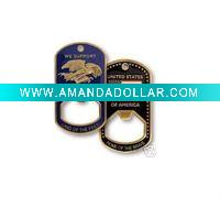 Wholesale Personalized Brass bottle opener with engraved logo or key chain