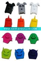 Silicone glass marks