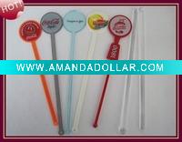 plastic drink stirrer