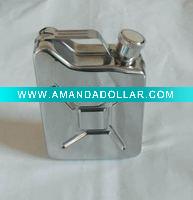 Wholesale Tank-shaped Liquor Hip Flask with Screw Cap 4 oz* Great Gift