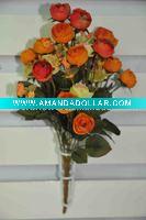 decorative artificial rose flower