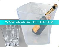Plastic ice bucket