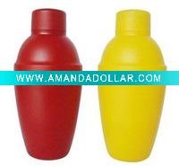 Plastic cocktail shaker
